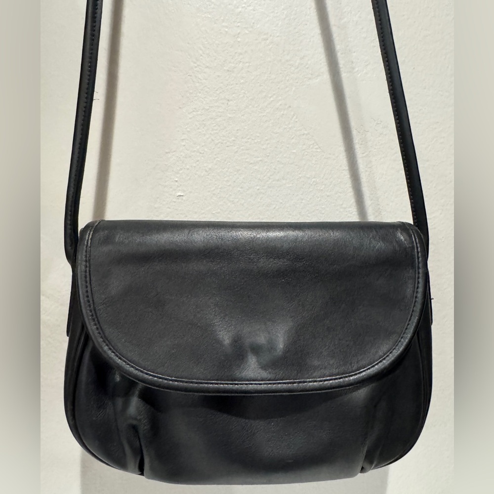 Vintage Coach Black Cafe Bag 4111